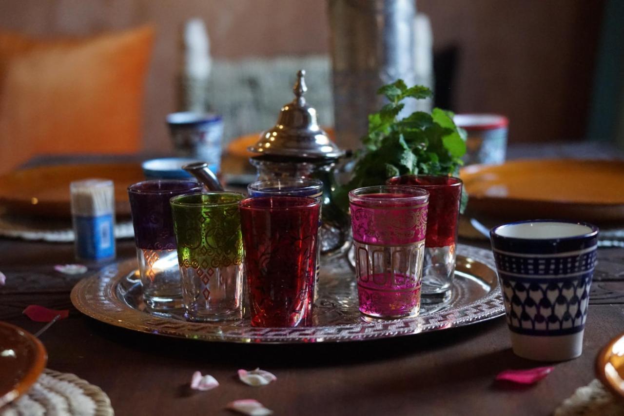 Bed and Breakfast Berber Nomad Kasbah Nkob Exterior foto